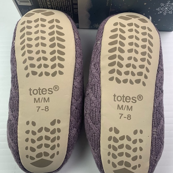 Totes women’s slippers sandals size 7-8 - Picture 3 of 4